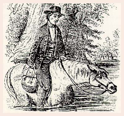 Minister on horseback